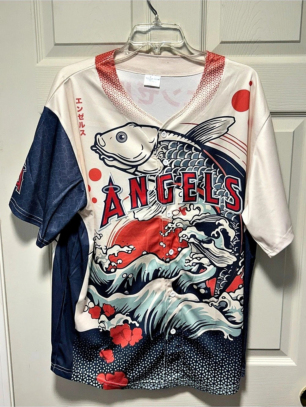 2025 Los Angeles Angels of Anaheim Japanese Heritage Night Jersey SGA Size XL